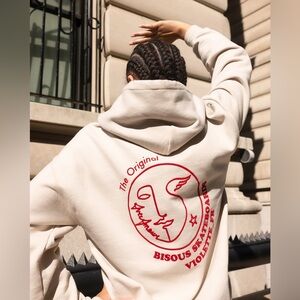 Violette_FR x Bisous Skateboards Avec Amour Hoodie‎ Small